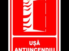 Semn pentru usa antiincendiu